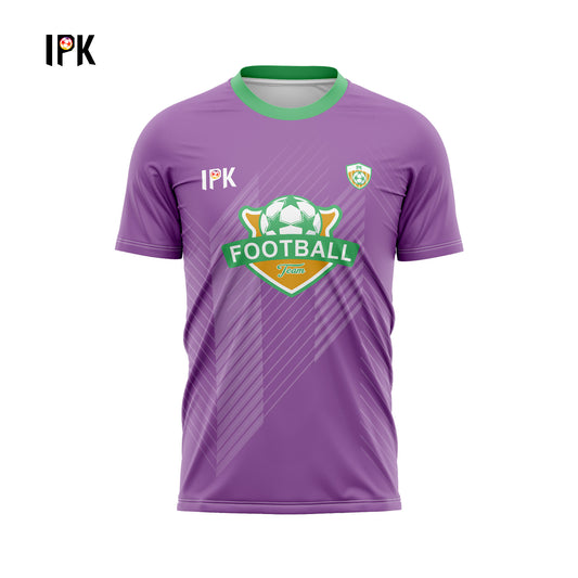 Focus | Purple Custom V-neck Unisex Soccer Jersey