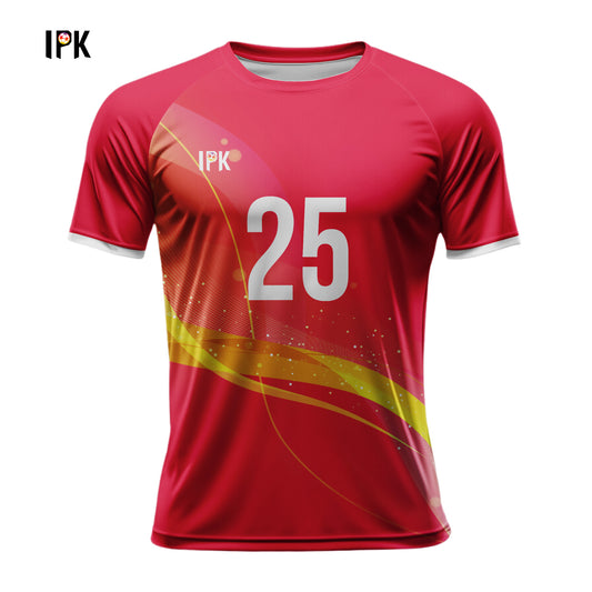 Surge | Red Custom Polo Shirt Unisex Soccer Jersey