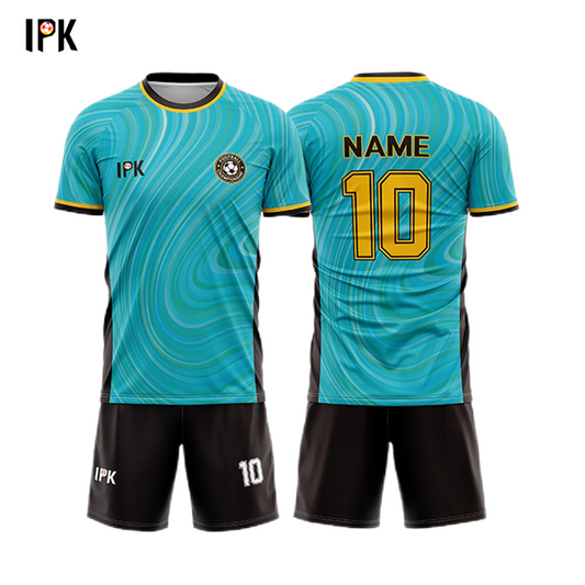 Blue | Custom Unisex Soccer Fans Jersey