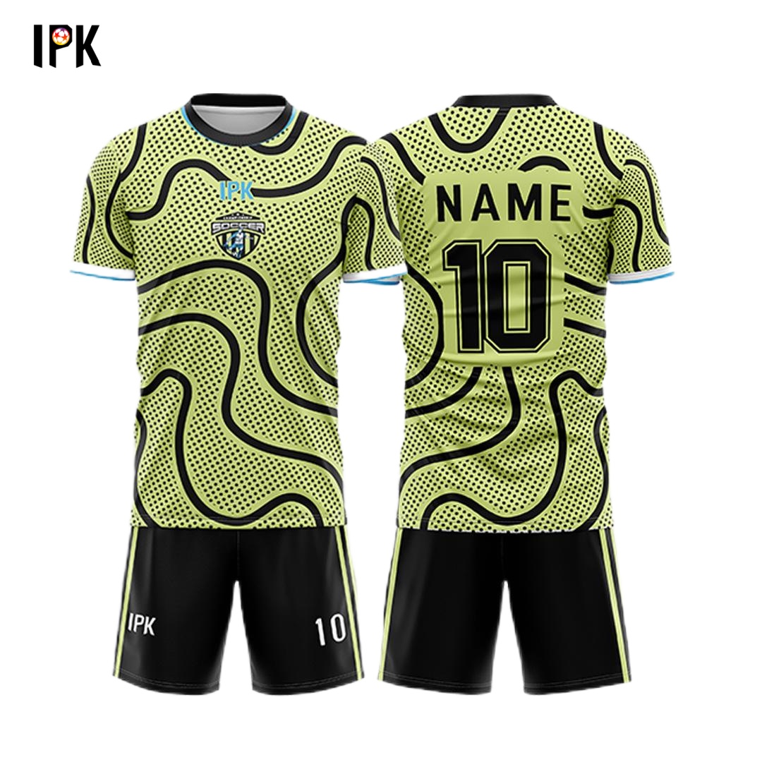 Phoenix | Green Custom Round neck Unisex Soccer Jersey