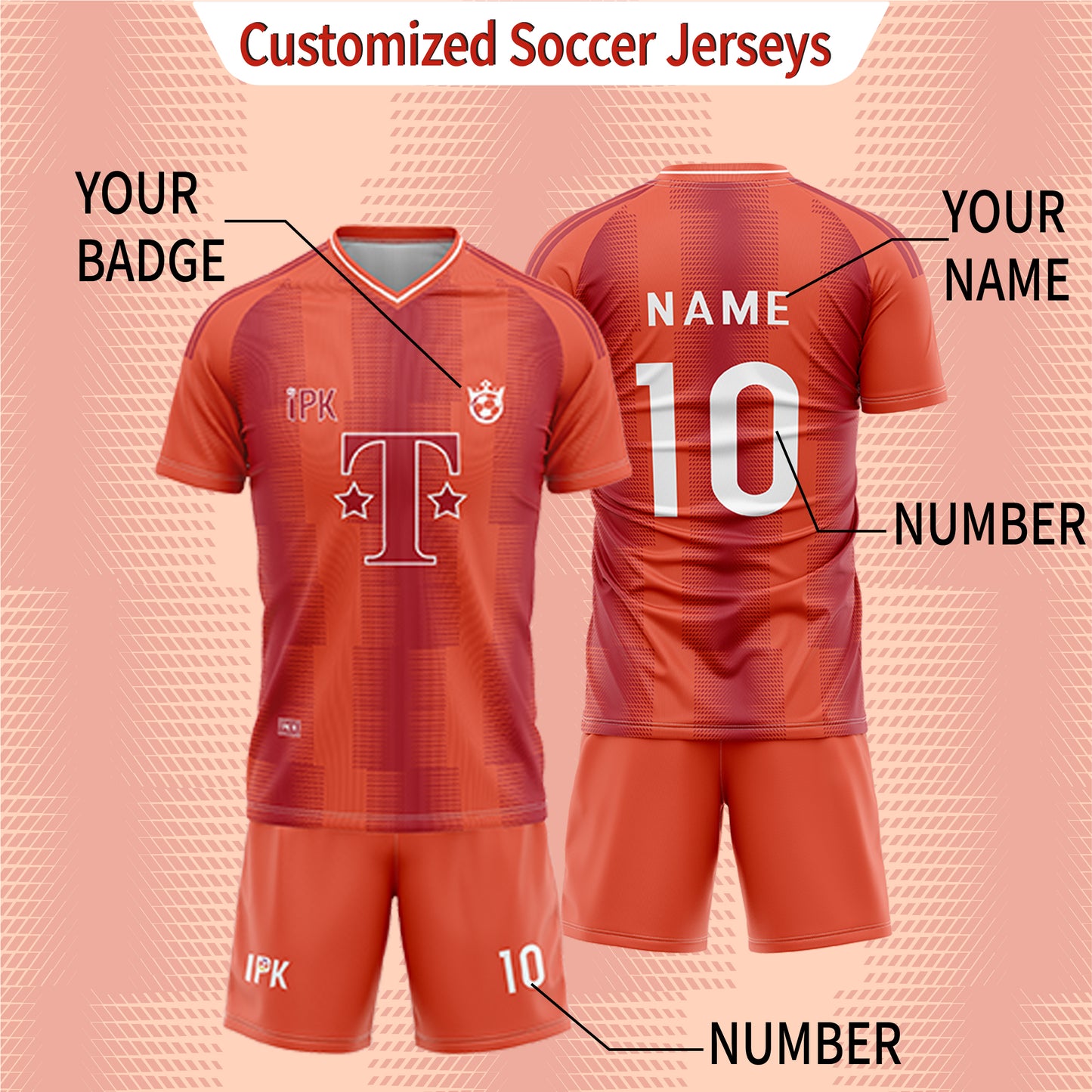 Scorching sun | Custom Unisex Soccer Fans Jersey