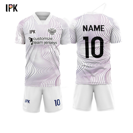 Purple Cyclone | Custom Unisex Soccer Fans Jersey